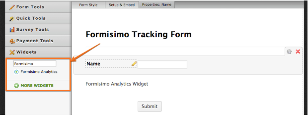 add formisimo to a form